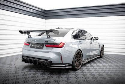 Carbon Spoiler with Internal Brackets Uprights BMW M3 G80 / M340i G20 / 3 M-Pack G20 / 3 Standard G20