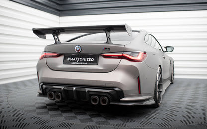 Carbon spoiler with internal brackets uprights bmw m4 g82 / g82 facelift / m440i / 4 m-pack g22 / g22 facelift