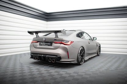 Carbon spoiler with internal brackets uprights bmw m4 g82 / g82 facelift / m440i / 4 m-pack g22 / g22 facelift