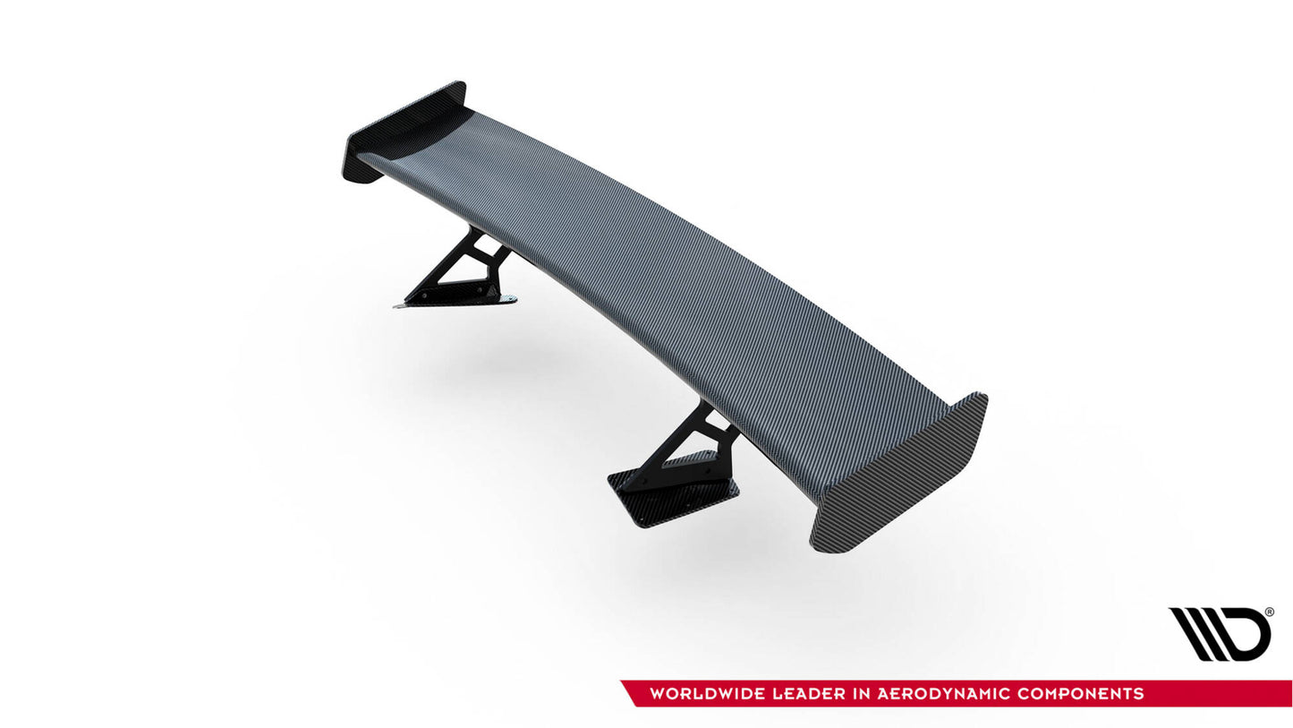 Carbon Spoiler with Internal Brackets Uprights Chevrolet Corvette Stingray / Grand Sport C7