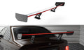 Carbon spoiler med interne parenteser lodret + LED BMW 3 Coupe E46