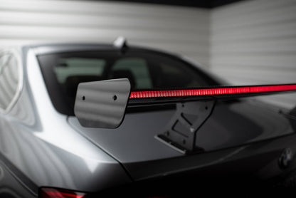Carbon spoiler med interne parenteser lodret + LED BMW 3 / m3 coupe E92