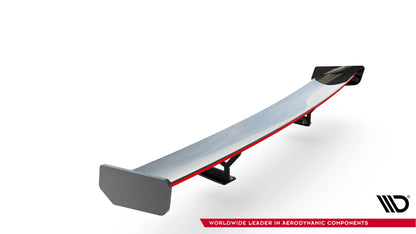 Carbon spoiler med interne parenteser lodret + LED BMW 3 / m3 coupe E92