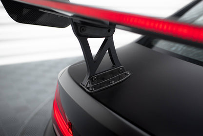 Carbon spoiler with internal brackets uprights + led bmw m2 f87 / 2 / 2 m-pack f22