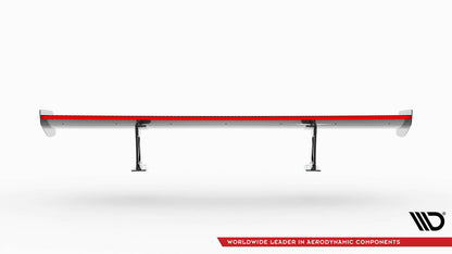 Carbon spoiler with internal brackets uprights + led bmw m2 f87 / 2 / 2 m-pack f22