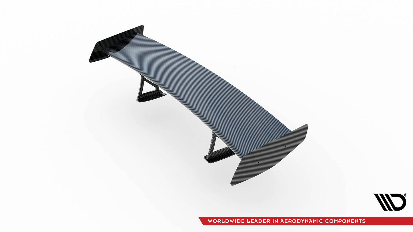 Carbon spoiler with internal brackets uprights + led bmw m2 f87 / 2 / 2 m-pack f22