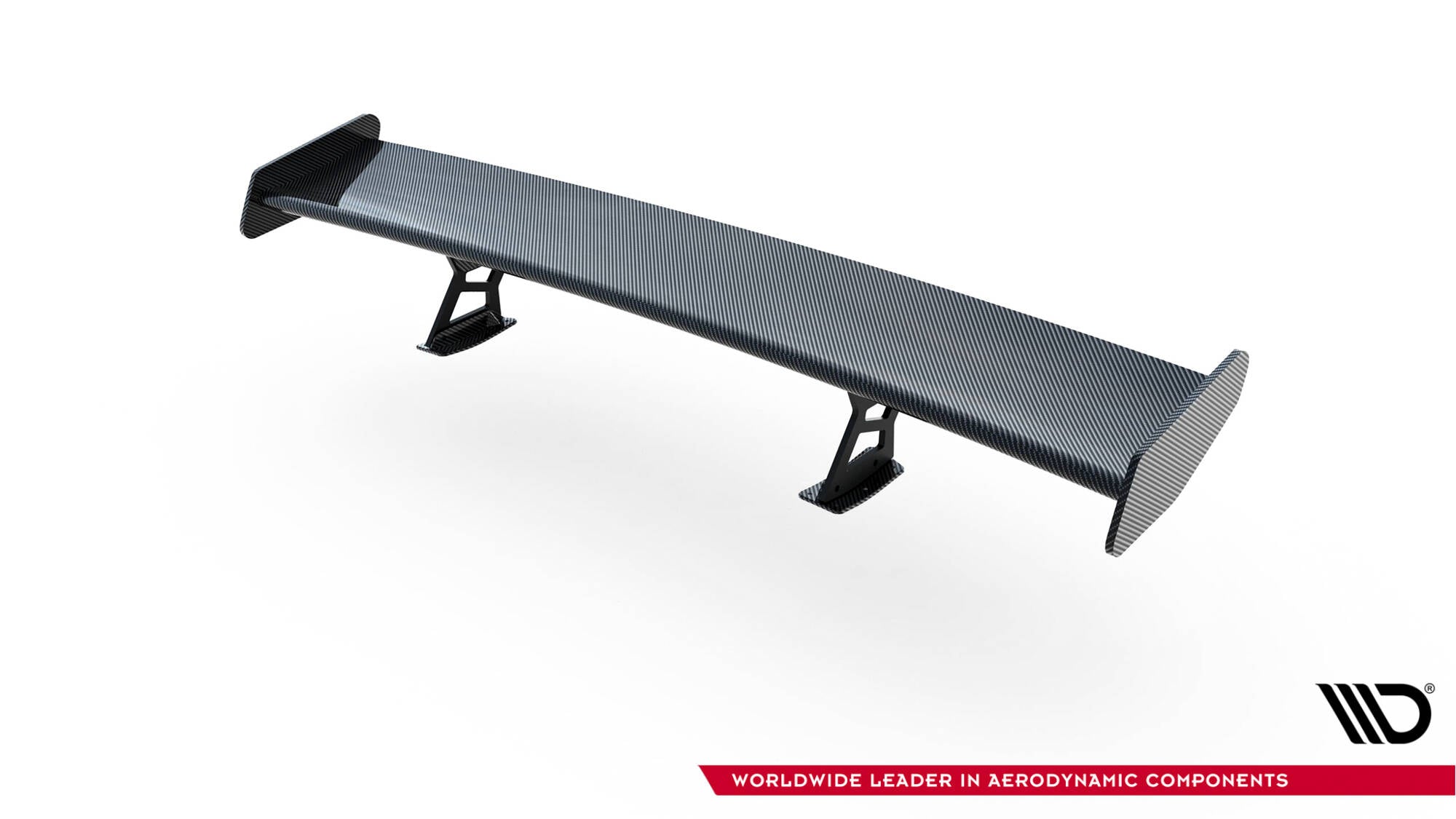 Carbon spoiler with internal brackets uprights + led bmw m2 g87