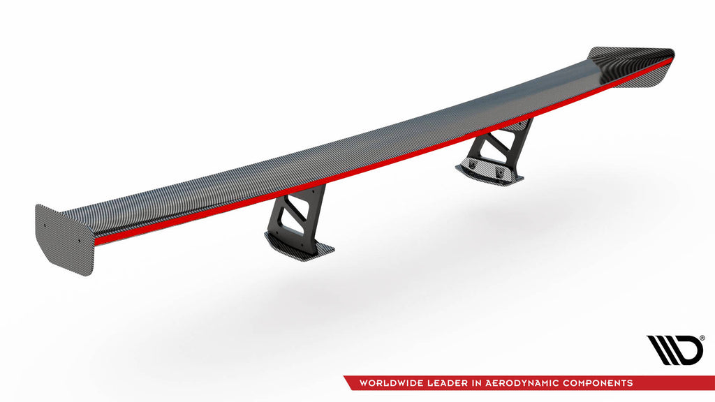 Carbon spoiler with internal brackets uprights + led bmw m3 g80 / m340i g20 / 3 m-pack g20 / 3 standard g20