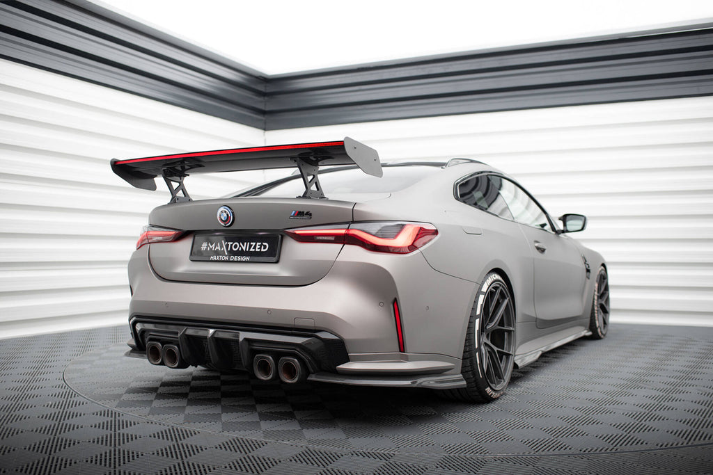 Carbon spoiler with internal brackets uprights + led bmw m4 g82 / g82 facelift / m440i / 4 m-pack g22 / g22 facelift