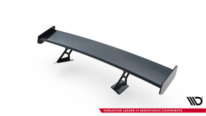 Carbon Spoiler with Internal Brackets Uprights + LED Chevrolet Corvette Stingray / Grand Sport C7