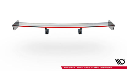 Carbon spoiler with internal brackets uprights + led mazda mx-5 nd (mk4)