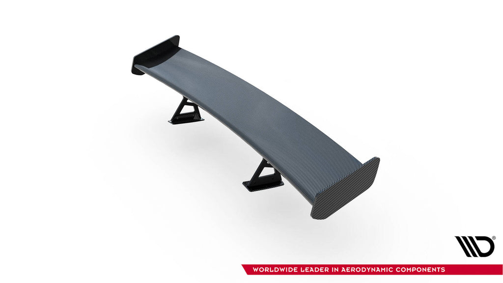 Carbon spoiler with internal brackets uprights + led mercedes-benz cla coupe c118 / c118 facelift