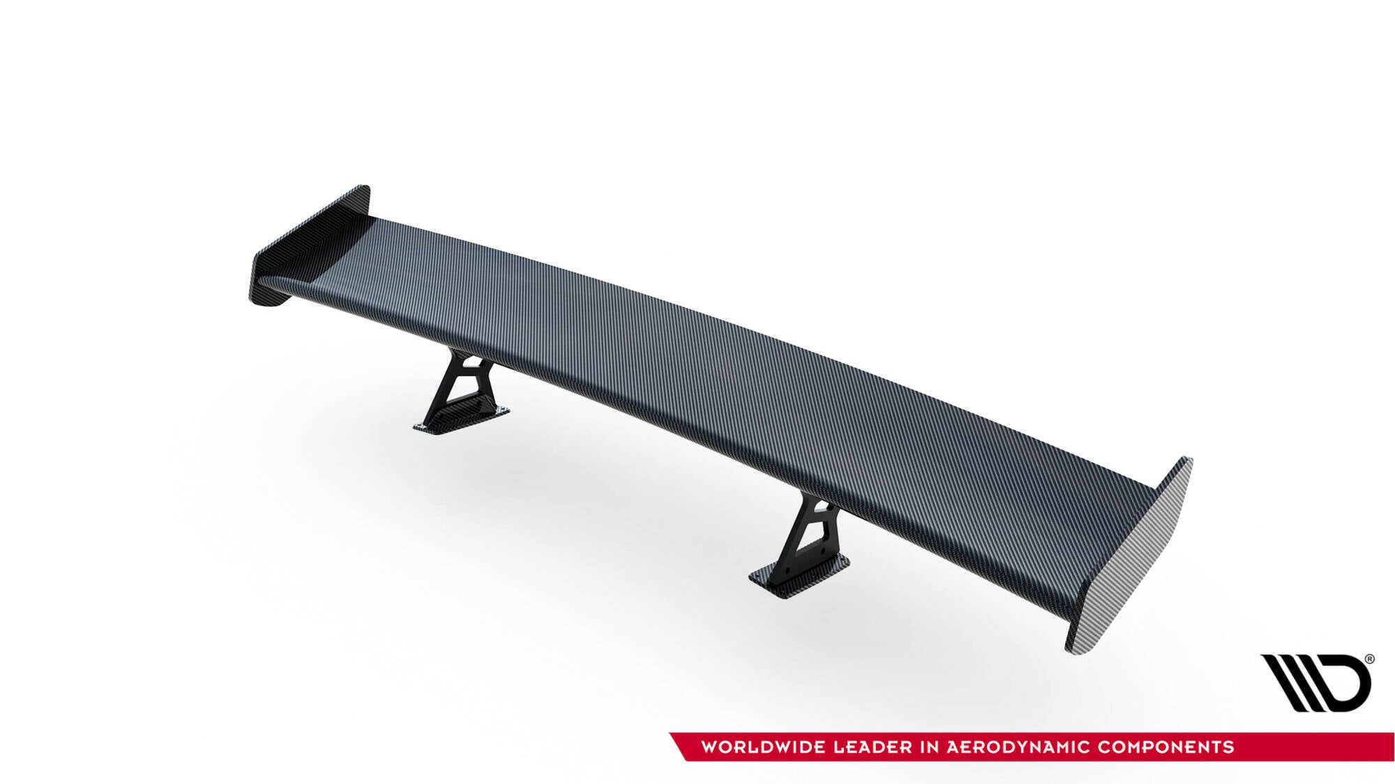 Carbon spoiler with internal brackets uprights + led mercedes-benz cla coupe c118 / c118 facelift
