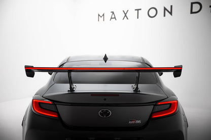 Carbon Spoiler with Internal Brackets Uprights + LED Toyota GR86 / Subaru BRZ MK2