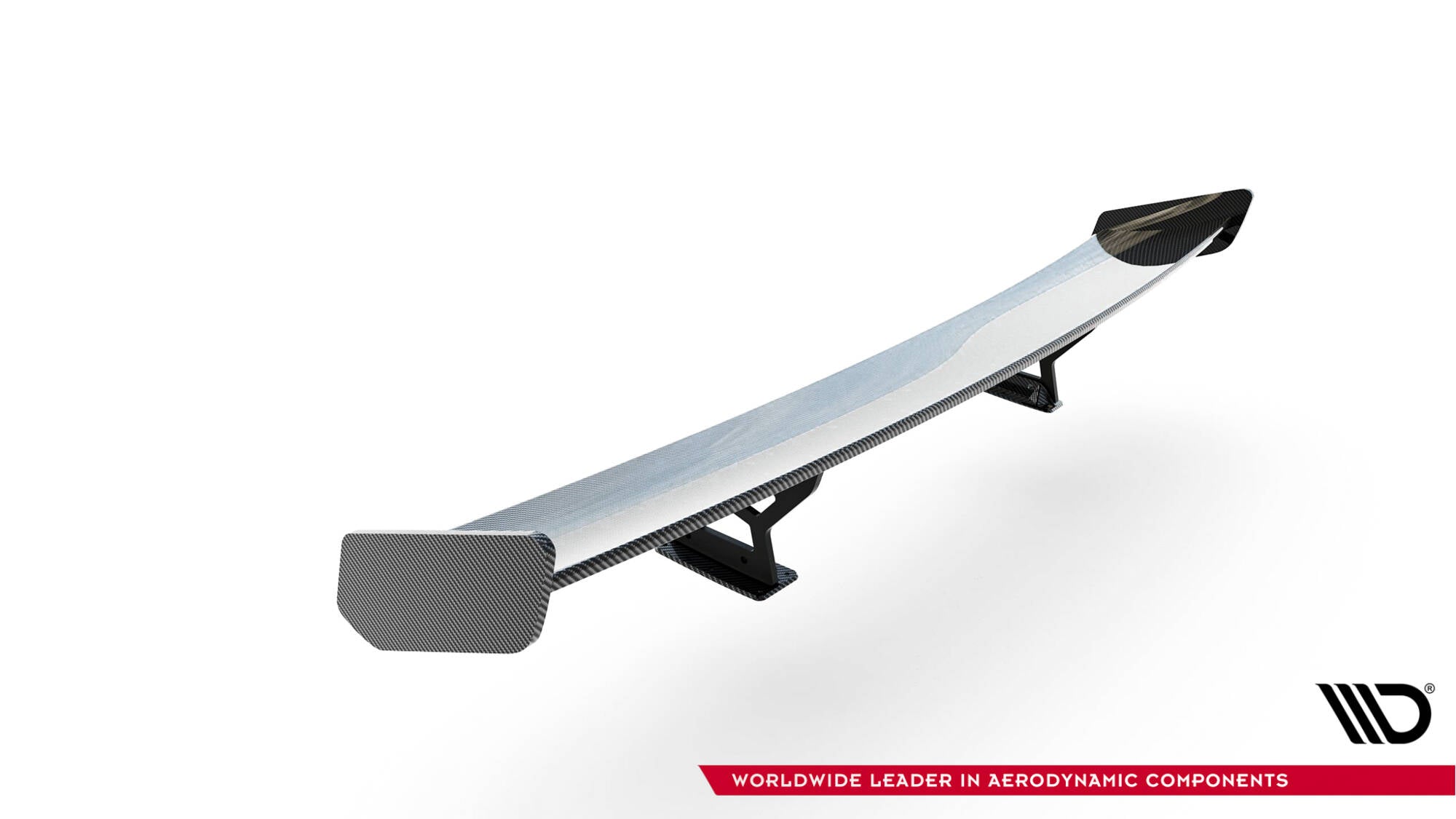 Carbon spoiler with internal brackets uprights mercedes-benz cla coupe c118 / c118 facelift