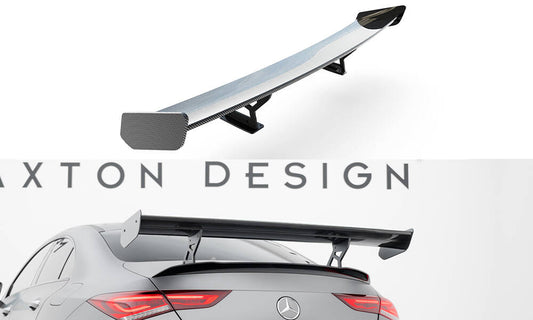 Carbon spoiler with internal brackets uprights mercedes-benz cla coupe c118 / c118 facelift
