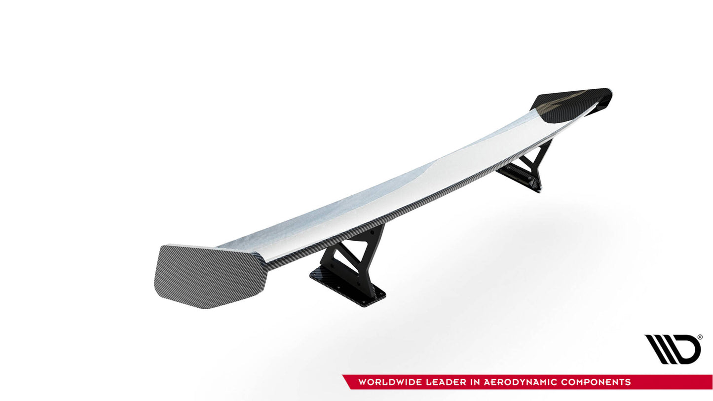 Carbon Spoiler with Internal Brackets Uprights v.1 Porsche 718 Cayman 982C