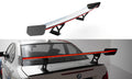 Hiilpoileri, jossa on sisäiset kiinnikkeet pystyssä V.2 + LED BMW 1 M E82