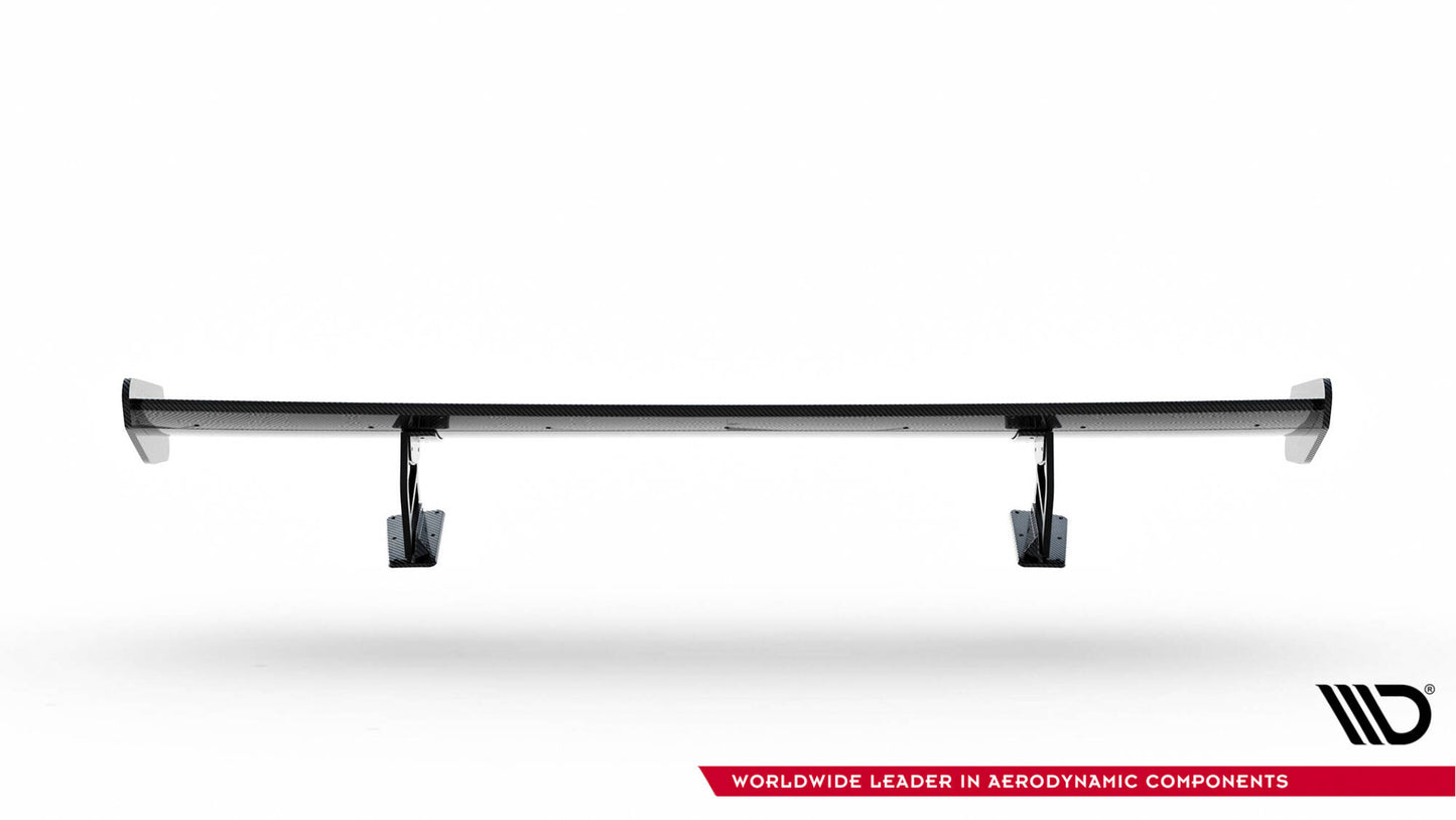 Carbon Spoiler with Internal Brackets Uprights v.2 Porsche 718 Cayman 982C