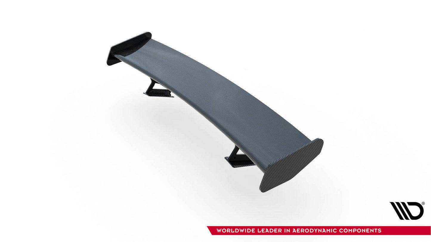 Carbon Spoiler with Internal Brackets Uprights v.2 Porsche 718 Cayman 982C