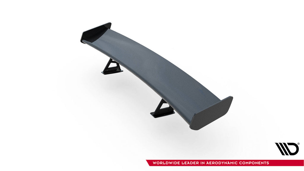 Carbon spoiler with internal brackets uprights volkswagen jetta gli mk7