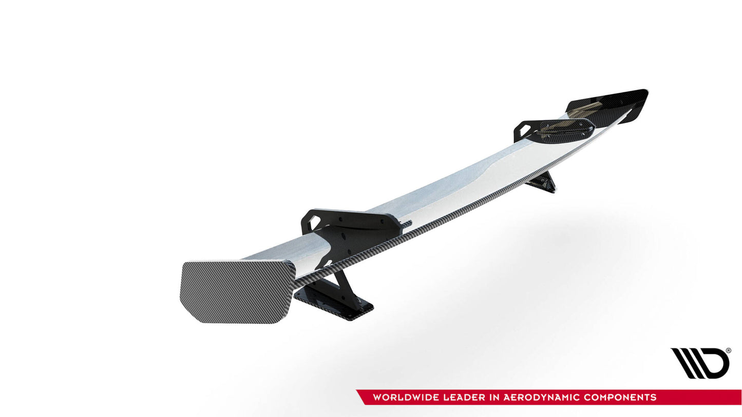 Carbon spoiler with upper swan mounting  audi a5 / a5 s-line / s5 / rs5 coupe f5 / f5 facelift