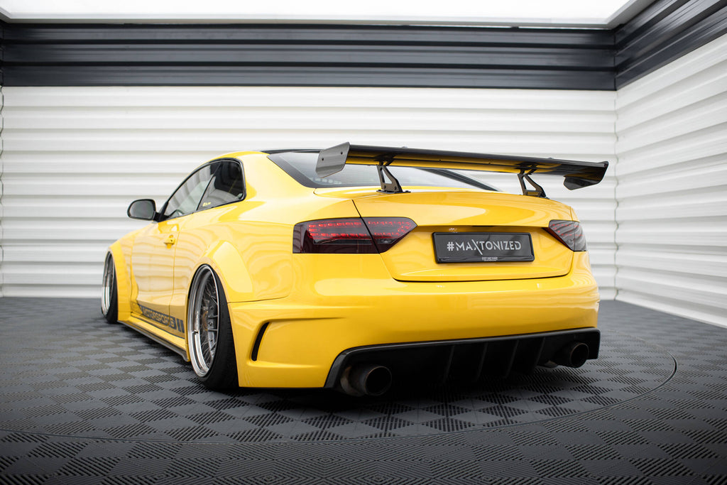Carbon spoiler med øvre svanemontering Audi A5 Coupe 8t