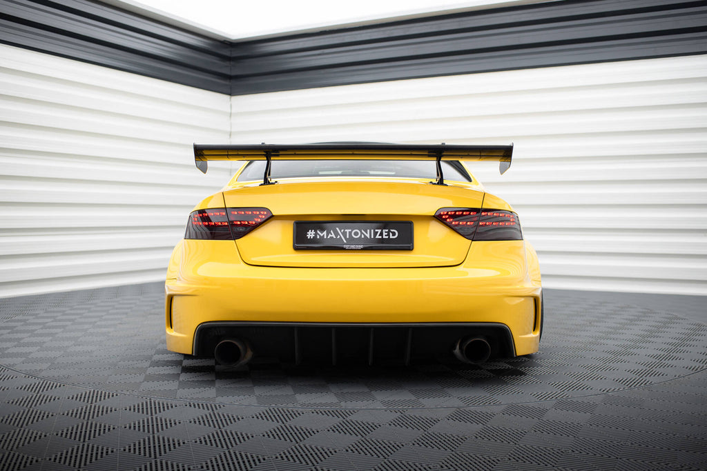 Carbon spoiler med øvre svanemontering Audi A5 Coupe 8t
