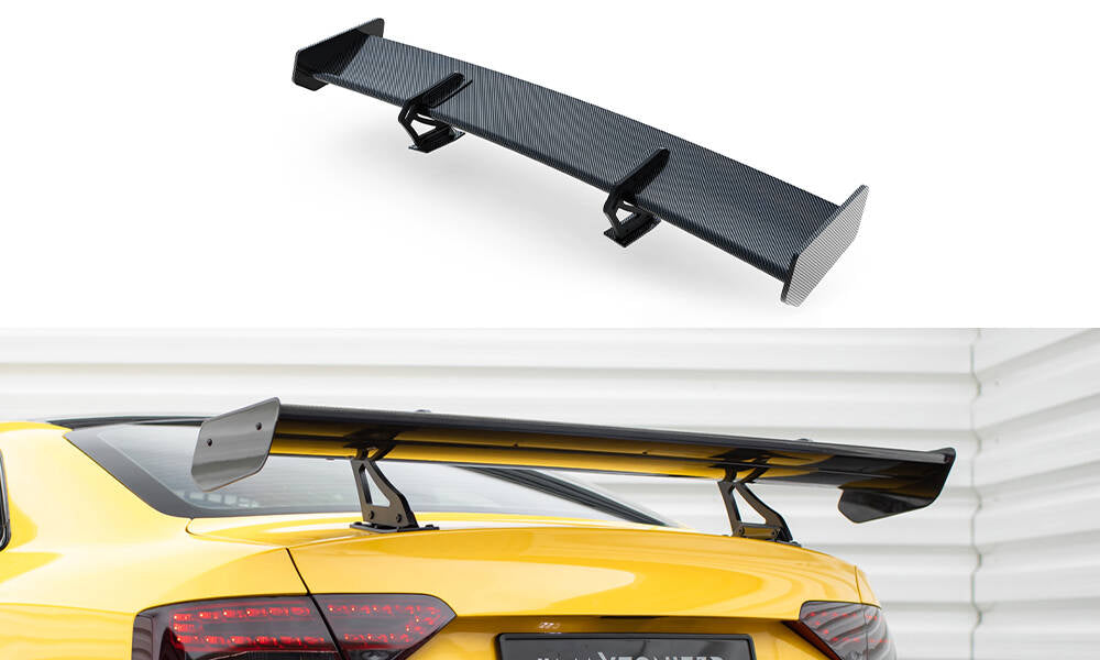 Carbon spoiler med øvre svanemontering Audi A5 Coupe 8t
