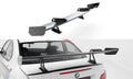 Carbon spoiler with upper swan mounting  bmw 1 m e82
