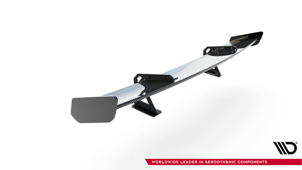 Carbon spoiler with upper swan mounting  bmw 1 m e82
