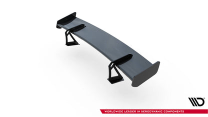 Carbon spoiler with upper swan mounting + led audi a5 / a5 s-line / s5 / rs5 coupe f5 / f5 facelift