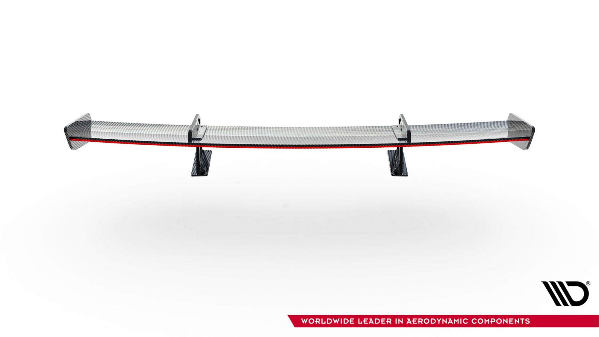 Carbon spoiler med øvre svanemontering + LED BMW 1 M E82