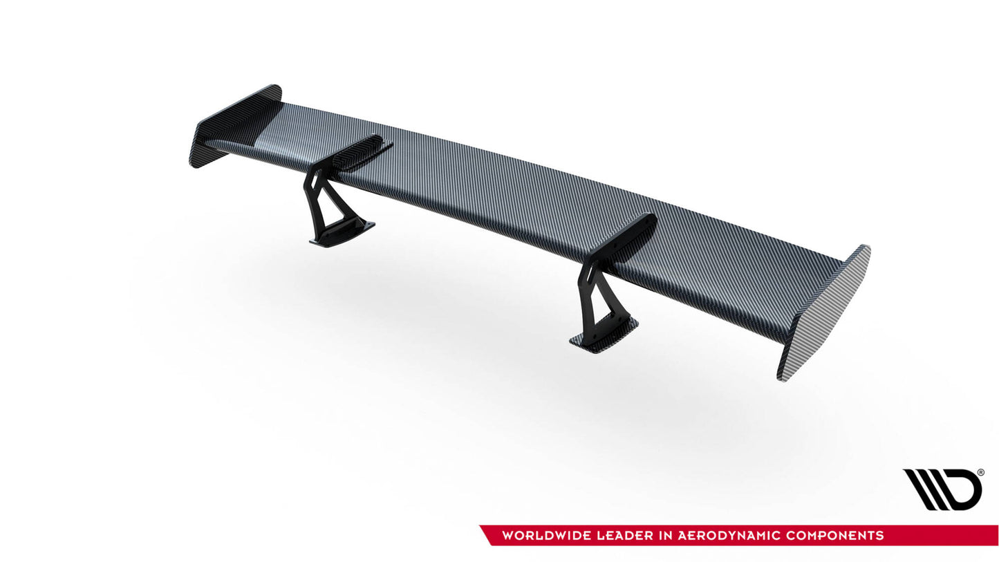 Carbon spoiler with upper swan mounting + led bmw m2 g87