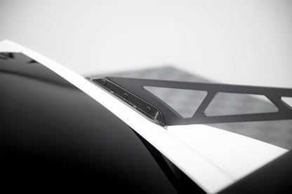 Carbon Spoiler with Upper Swan Mounting + LED Chevrolet Corvette Stingray / Grand Sport C7