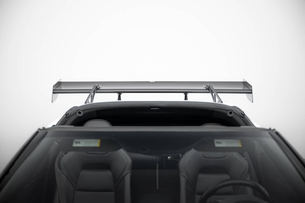 Hiilpoileri, jossa on ylempi joutsenkiinnitys + LED Chevrolet Corvette Stingray / Grand Sport C7