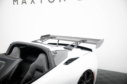 Carbon Spoiler with Upper Swan Mounting + LED Chevrolet Corvette Stingray / Grand Sport C7