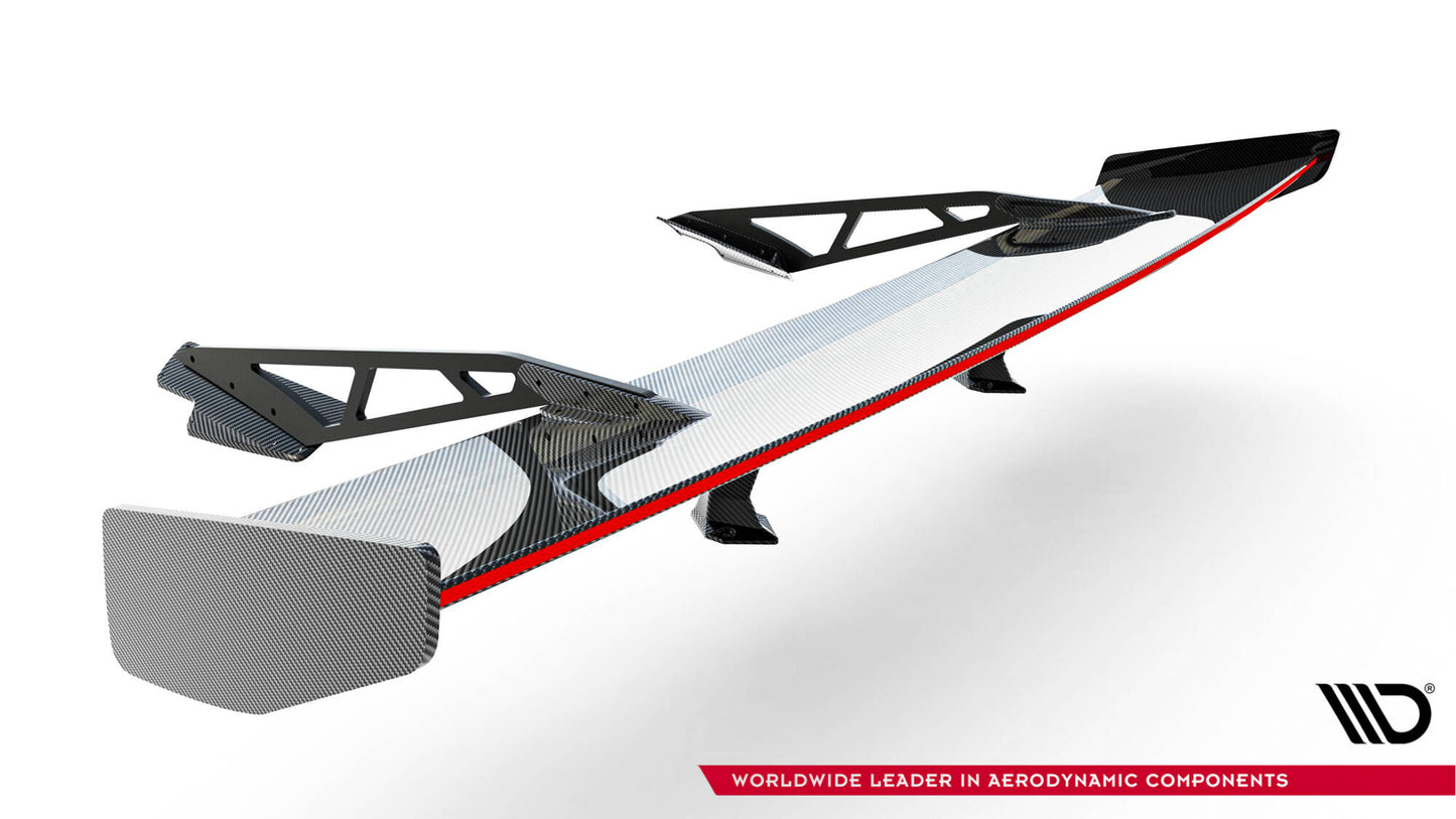 Carbon Spoiler with Upper Swan Mounting + LED Chevrolet Corvette Stingray / Grand Sport C7