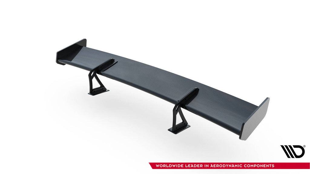Carbon spoiler med øvre svanemontering + ledet Honda Civic Si MK10