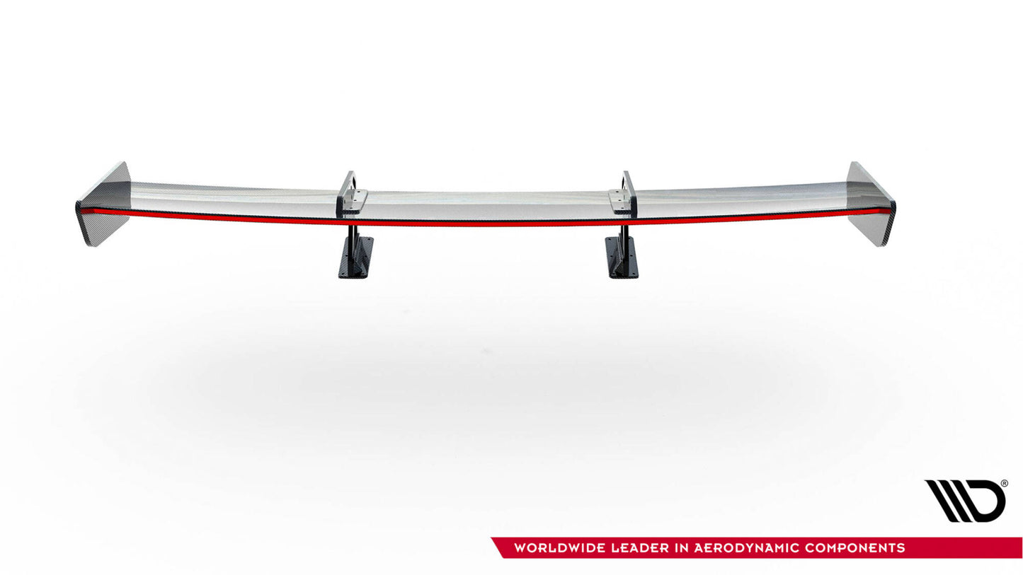 Carbon spoiler with upper swan mounting + led mazda mx-5 nd (mk4)