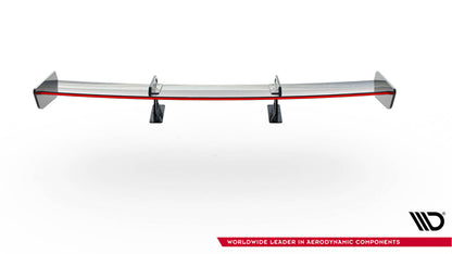 Carbon spoiler with upper swan mounting + led mazda mx-5 nd (mk4)