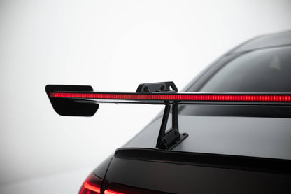 Carbon spoiler with upper swan mounting + led mercedes-benz cla coupe c118 / c118 facelift