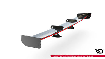 Carbon spoiler med øvre svanemontering + førte Toyota Supra Mk5