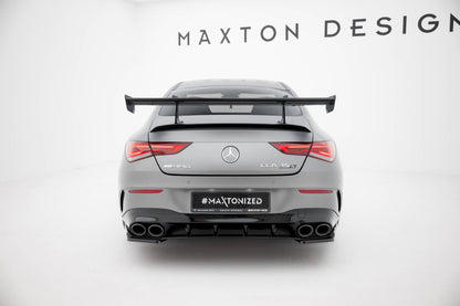Carbon spoiler with upper swan mounting  mercedes-benz cla coupe c118 / c118 facelift