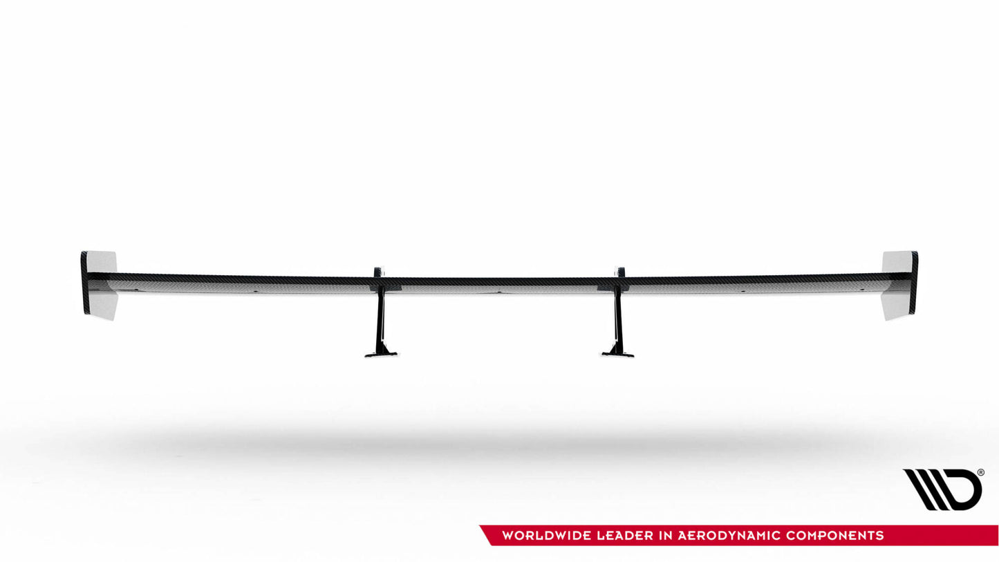 Carbon spoiler with upper swan mounting toyota supra mk5