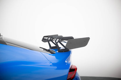 Carbon spoiler with upper swan mounting toyota supra mk5