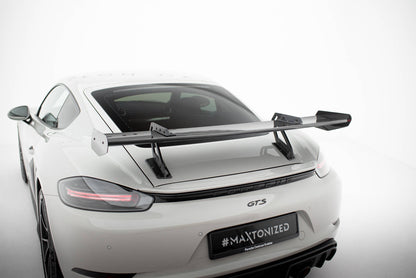 Carbon Spoiler with Upper Swan Mounting v.1 Porsche 718 Cayman 982C