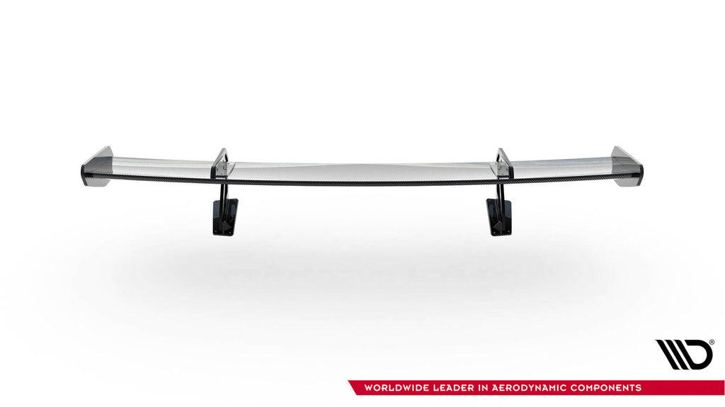 Carbon spoiler with upper swan mounting  v.1 porsche 718 cayman 982c