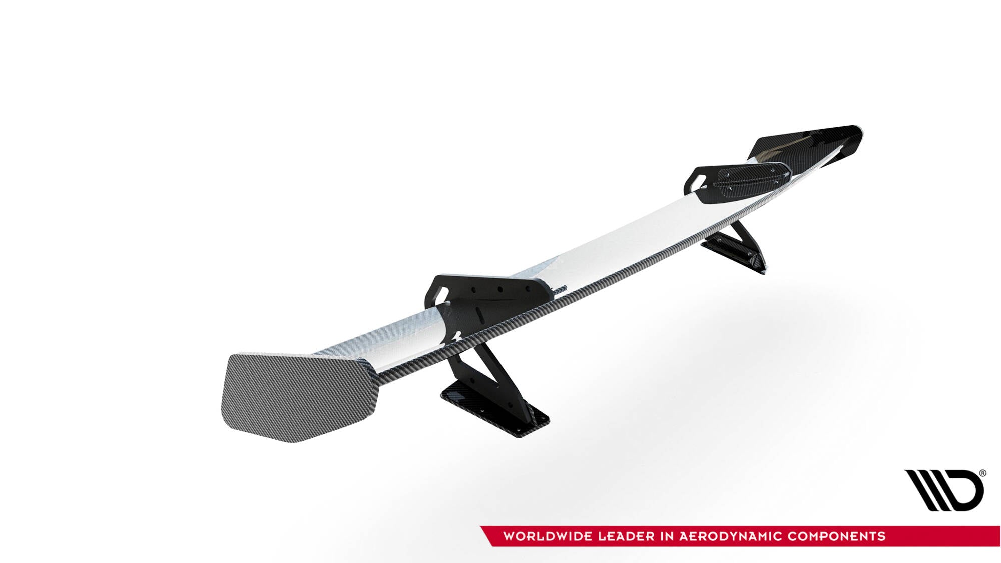 Carbon spoiler with upper swan mounting  v.1 porsche 718 cayman 982c