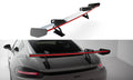 Carbon spoiler with upper swan mounting v.2 + led porsche 718 cayman 982c